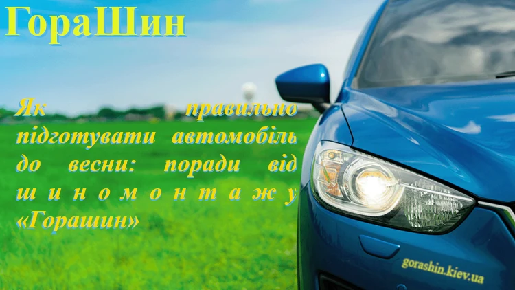 Як правильно підготувати автомобіль до весни: поради від шиномонтажу «Горашин»